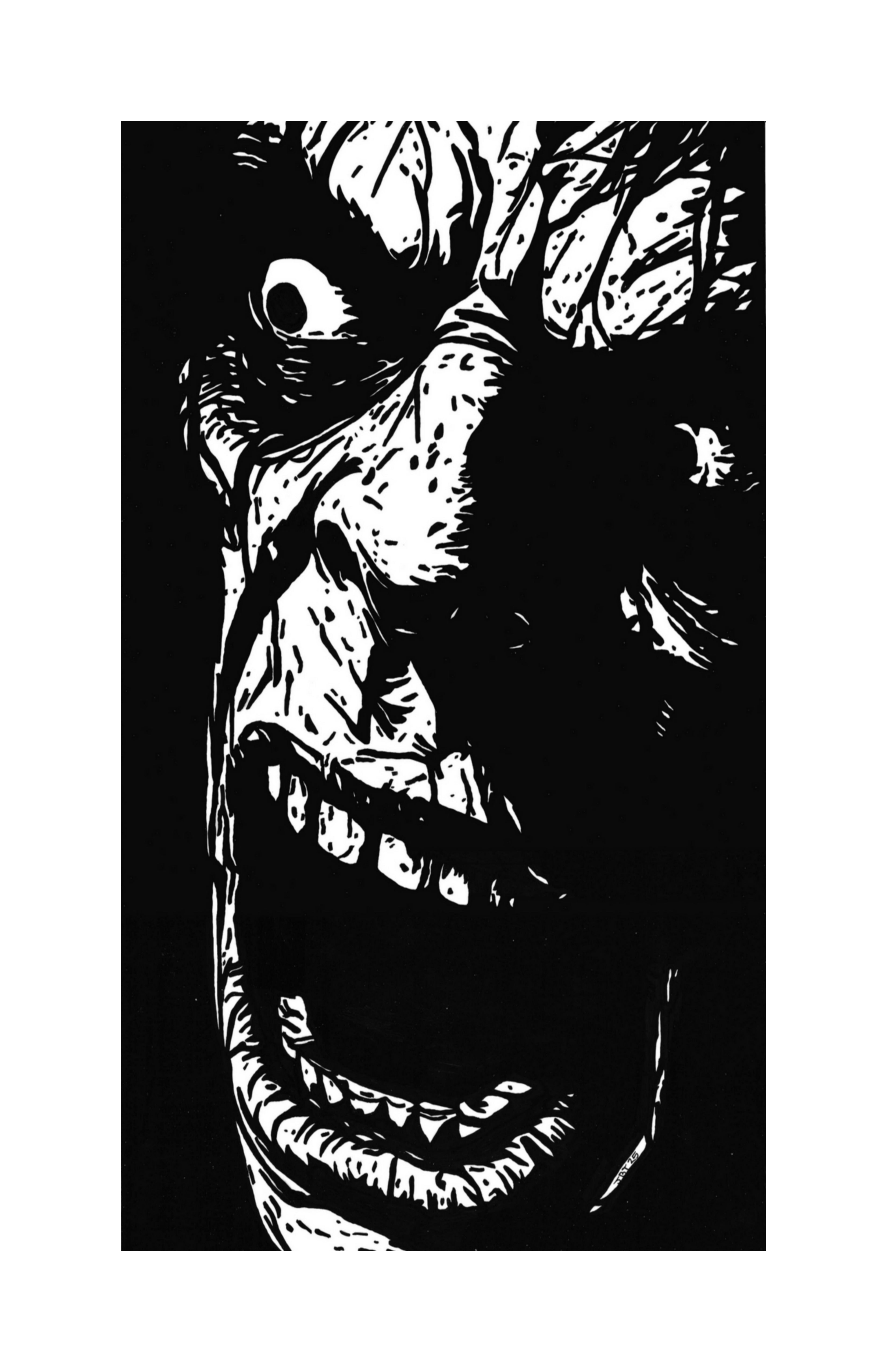 Driven Mad Art Print