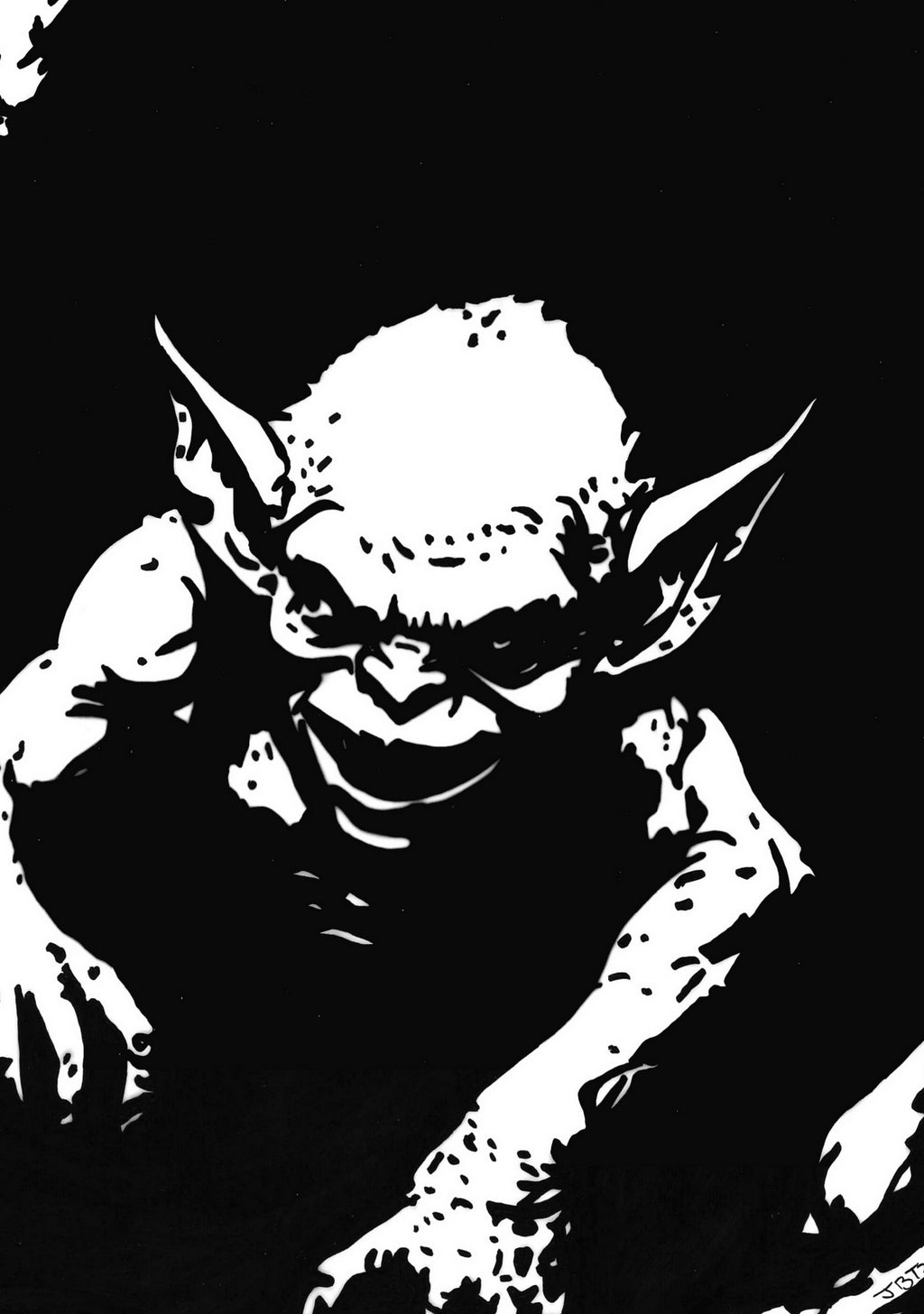 Caver Creeper Original Ink Illustration